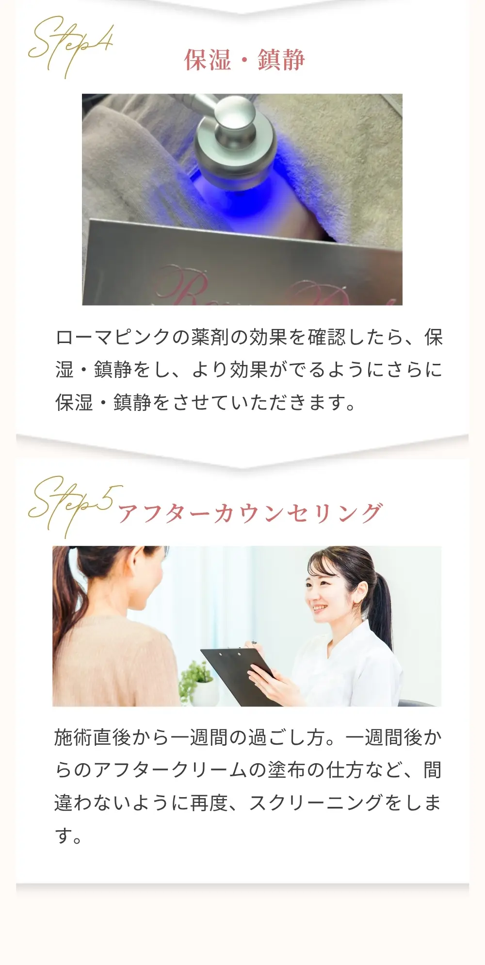 施術の流れ